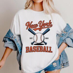 Retro New York Baseball T Sport NYC Baseball For Baseball shirt retro